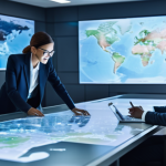 유통관리사 자격증과 해외 취업 - **Prompt 1: Global Supply Chain Professionals**
    "A diverse group of logistics and distribution p...
