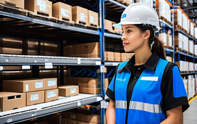 유통관리사 자격증과 해외 취업 - **Prompt 1: Global Supply Chain Professionals**
    "A diverse group of logistics and distribution p...