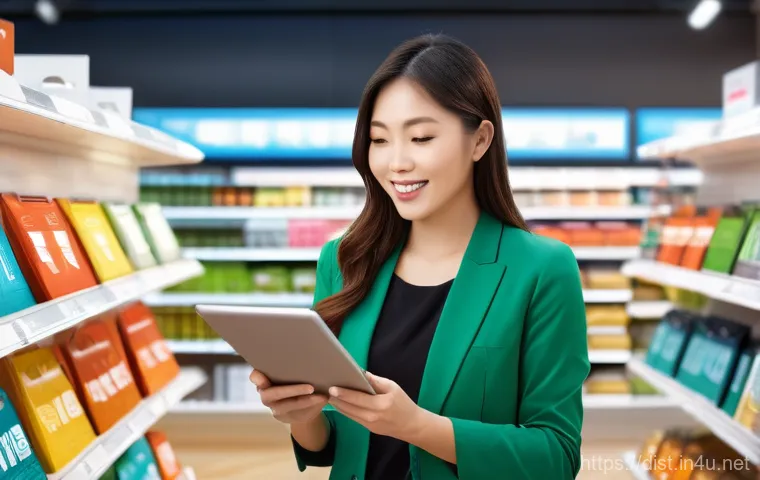 유통관리사와 물류관리사 차이 - **Image Prompt: Dynamic Retail Management**
    "A vibrant, modern retail store interior, brightly l...