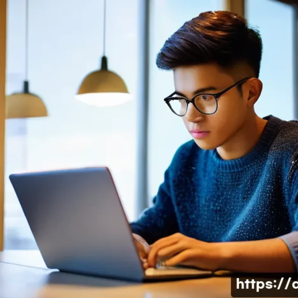 유통관리사 시험 합격생 인터뷰 - **Prompt 1: Determined Non-Major Student**
    A young, determined adult, a non-major student, sits ...