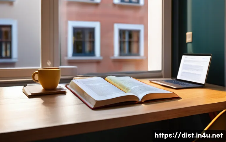 유통관리사 시험 준비비용 - A cozy study environment featuring a young adult studying for a distribution management exam: a wood...